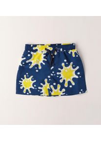 Strandhose sarabanda "BABY BOY ACCESSORIES", Jungen, Gr. 4A, EURO-Gr&ouml;&szlig;en, wei&szlig;, multicolour print, 100% Polyester, Hosen Strandhose
