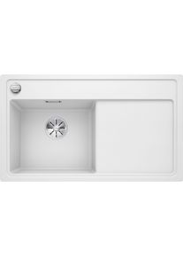 K&uuml;chensp&uuml;le Blanco "ZENAR 45 S-F", wei&szlig;, B:84,75cm H:19cm T:49,75cm, Verbundwerkstoff, K&uuml;chensp&uuml;len, K&uuml;chensp&uuml;le, Mit Ablauffernbedienung
