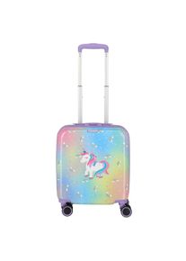 Kinderkoffer Travelite "MINIMOVER Hartschale", M&auml;dchen, Gr. B/H/T: 36cm x 44cm x 20cm 28 l, einhorn, bunt, Polyester, Koffer Kinderkoffer, mit 4 Doppelrollen und robuster Hartschale &ndash; leicht und kindgerecht