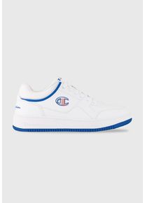 Sneaker Champion "RD18 LOGO", Herren, Gr. 45, blau (wht, dzb), Synthetik, Schuhe Sneaker