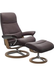 Relaxsessel stressless "View", rot (bordeaux paloma), B:78cm H:108cm T:78cm, Leder BATICK: BATICK ist ein leicht korrigiertes, durchgef&auml;rbtes und genarbtes M&ouml;belleder, bei dem die meisten Unebenheiten und Spuren in der Regel entfernt wurden.;Leder PALOMA: PALOMA ist ein durchgef&auml;rbtes Semianilin-M&ouml;belleder mit nat&uuml;rlicher Narbung.;ROHLEDER Stoff Q2 FARON: Ein fester zuverl&auml;ssiger Boucl&eacute; mit einem 