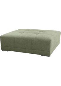 Jockenh&ouml;fer Hocker JOCKENH&Ouml;FER GRUPPE "Moldau Hocker", gr&uuml;n 432, 13, B:120cm H:39cm T:120cm, Flachgewebe: 100% Polyester, Hocker, Hocker, Mega-Hocker im XXL-Format, Federkern