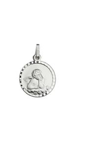 Kettenanh&auml;nger Firetti "Schmuck Geschenk Silber 925 Halsschmuck Anh&auml;nger Kreis mit Engelmotiv", silber (silberfarben), Schmuckanh&auml;nger, Damen, Silber 925 (Sterlingsilber), 1,3 g, Kettenanh&auml;nger