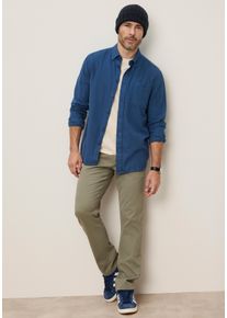 MAN'S WORLD Flanellhemd MAN'S WORLD, Herren, Gr. 4XL, N-Gr, blau (navy), Flanell, Obermaterial: 100% Baumwolle, unifarben, regular fit normal, &Auml;rmel mit &Auml;rmelschlitz Manschette, Hemden Flanellhemd, im Regular Fit, mit normalem Hemdkragen, in normaler L&auml;nge