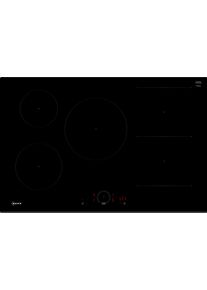 Neff Induktions-Kochfeld "T58FHW1L0", schwarz, B:80,2cm H:5,1cm T:52,2cm, Kochfelder, Twist Touch Steuerung per Fingerdreh und gro&szlig;e Induktionszone, Induktions-Kochfeld