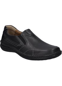 Slipper Josef Seibel "Anvers 63, schwarz", Herren, Gr. 42, schwarz, Obermaterial: 100% Rindsleder Leather cow., Schuhe Slipper