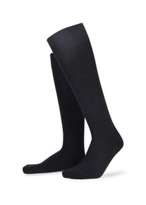 Kniestr&uuml;mpfe Hudson "RELAX WOOLMIX CLIMA", Herren, Gr. 43-46, schwarz (nachtblau), Obermaterial: 53% Baumwolle, 42% Schurwolle, 4% Polyamid, 1% Elasthan, Socken Kniestr&uuml;mpfe, Herren Kniestr&uuml;mpfe aus einem Mix aus Baum- und Schurwolle