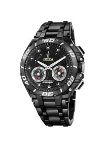 Smartwatch Festina "Connected", schwarz (schwarz, schwarz, schwarz), Smartwatches, Herren, Smartwatch, Armbanduhr, Herrenuhr, Bluetooth, Kamera-Fernbedienung, Schrittz&auml;hler