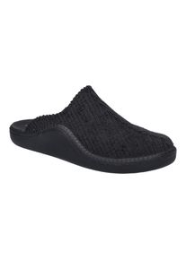 Hausschuh Josef Seibel "Monaco", Herren, Gr. 41, schwarz, Obermaterial: 100% Synthetik synthetic., Schuhe Hausschuh
