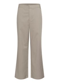 Stoffhose Kaffe "Damen Casual Hose KAloraine", Damen, Gr. 44, N-Gr, grau (elephant skin), Obermaterial: 55% Baumwolle CO. 42% Polyamid PA. 3% Elasthan EL., Hosen Stoffhose