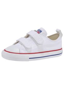 Sneaker Converse "CHUCK TAYLOR ALL STAR 2V - OX", M&auml;dchen, Gr. 22, wei&szlig;, Textil, Schuhe Sneaker, mit Klettverschluss