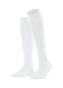 Kniestr&uuml;mpfe Falke "Vitalizer", Damen, Gr. 39-40, wei&szlig; (wei&szlig; (2009)), Obermaterial: 47% Baumwolle CO. 45% Polyamid PA. 8% Elasthan EL., Socken Kniestr&uuml;mpfe