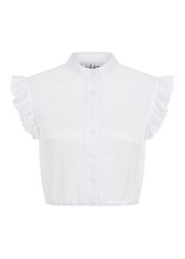N&uuml;bler Dirndlbluse N&Uuml;BLER "Dirndlbluse Luisa", Damen, Gr. 40, wei&szlig;, Obermaterial: 100% Baumwolle CO., Blusen Dirndlbluse