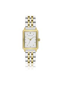Quarzuhr ISABELLA FORD "FG5-B294G", gold (gold, silber), Armbanduhren, Damen, Quarzuhr