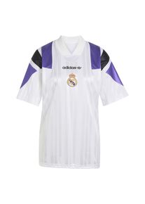 adidas Performance Mezek 'Real Madrid EQT' Női s&ouml;t&eacute;tlila / fekete / feh&eacute;r , M&eacute;ret XS