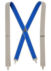MAN'S WORLD Hosentr&auml;ger MAN'S WORLD, Herren, beige (beige, blau), Materialmix, gemustert, gepunktet, festlich, Hosentr&auml;ger Hosentr&auml;ger, in bequemer Breite & extra L&auml;nge bis 130cm