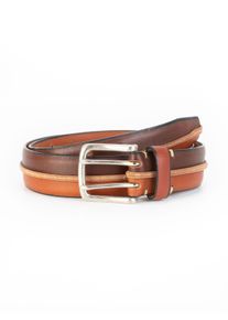 Lederg&uuml;rtel BA98-Cologne "BA98-Cologne G&uuml;rtel", Damen, Gr. 115, braun, Obermaterial: 100% Lammleder LEL., G&uuml;rtel Lederg&uuml;rtel, handgefertigt