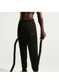 Trainingshose Nike "Nike Flex Men's Dri-FIT UV Fleece Fitness Joggers", Herren, Gr. XXL, N-Gr, schwarz, wei&szlig;, Obermaterial: 100% Polyester, Hosen Trainingshose, mit UV-Schutz, aus Fleece