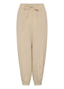 Stoffhose Kaffe "Damen Casual Hose KAbella", Damen, Gr. 36, N-Gr, blau (feather gray), Obermaterial: 50% Viskose LENZING ECOVERO CV LenzEcov. 50% Viskose CV., Hosen Stoffhose