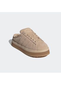 Clog adidas originals "CAMPUS 00ER WINTER LOW", Damen, Gr. 36, magic beige, magic beige, gum4, Leder, Schuhe Clog, Hausschuh, Pantolette, Mule, Slipper mit Plateua f&uuml;r Herbst und Winter