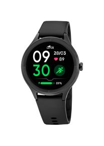 Smartwatch Lotus "Smartwatch", schwarz (schwarz, schwarz), Smartwatches, Damen, Smartwatch, Armbanduhr,Damenuhr,Bluetooth,Steuerung der Smartphone-Kamera,Wecker