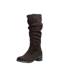 Stiefel Rieker, Damen, Gr. 40, Normalschaft, braun, Lederimitat, Basic, Schuhe Stiefel, Klassik-Stiefel, Blockabsatz, mit slouchy-Schaft