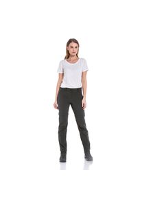 Sch&ouml;ffel Zip-off-Hose SCH&Ouml;FFEL "Pants Ascona Zip Off", Damen, Gr. 34, N-Gr, grau (asphalt), Obermaterial: 89% Nylon, 11% Elasthan, Hosen Zip-off-Hose, f&uuml;r Trekking, aus Nylon, mit Elasthan-Anteil, normal-weite Passform