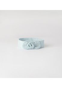 Diadem IDO "BABY GIRL ACCESSORIES", M&auml;dchen, Gr. TU, blau (winter sky), Baumwolle, Haarschmuck Diadem