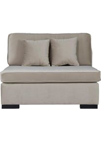 Sofa-Mittelelement Home Affaire "Skara XXL", beige (dunkelbeige), B:120cm H:86cm T:130cm, 100% Polyester, Polsterelemente, Sofa-Mittelelement, Modul XXL - zum eigenen Zusammenstellen, in vielen Bezugsqualit&auml;ten