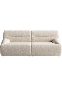 Sit & More Big-Sofa SIT & MORE "Scrabble", beige (cappuccino), B:200cm H:80cm T:100cm, 100% Polyester, Sofas, Big-Sofa, Modernes Design in verschiedenen Stoffarten