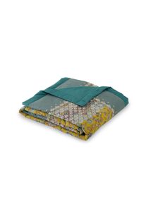 Tagesdecke Bassetti "TIGULLIO", gold (goldgelb), Obermaterial: 100% Baumwolle CO. Futter: 100% Polyester PES. 100% Polyester PES., Tagesdecken, Tagesdecke, Vielseitig einsetzbar