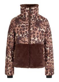 Winterjacke Ziener "TAYLIE-Z WEATHERSHIELD DAMEN", Damen, Gr. 42, braun (faded leo), Obermaterial: 100% Polyester. Obermaterial 2: 100% Polyester. Futter: 100% Polyester. Futter 2: 100% Polyamid. Wattierung: 100% Polyester, Jacken Winterjacke, wasser- und windabweisend, warm, hoher kuschliger Kragen