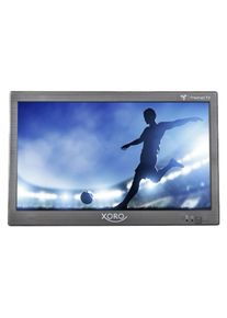 Xoro PTL 1050 V2, 10.1"(25.6cm) DVB-T2 Mini TV (10.10", LCD, HD, DE), TV, Grau