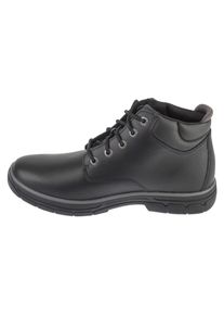 Skechers, Herren, Boots + Stiefel, Herren Stiefeletten ungef&uuml;ttert schwarz, Schwarz, (41)