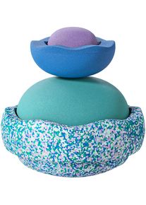 Balancetrainer Stapelstein "Stapelstein Inside Set, 4 Teile", bunt (cool classic), Balancetrainer, Kinder, EPP (Expanded Polypropylene), Balancetrainer, Made in Germany