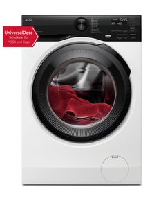 AEG Waschmaschine "LR6EE49FL", Energieeffizienz: A, wei&szlig;, B:59,7cm H:84,7cm T:63,6cm, Waschmaschinen, Volle Ladung in 45 Min. &ndash; sauber dank KI WashAssist, auch mit PODS, Waschmaschine