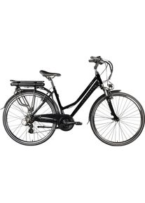 Z&uuml;ndapp E-Bike Z&Uuml;NDAPP "Z802 Damen" Gr. 48, schwarz (schwarz, grau, schwarz), Elektrofahrr&auml;der, Damen, 48cm, 28 Zoll (71,12cm), E-Bike, Pedelec, Elektrofahrrad f&uuml;r Damen