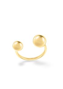 Fingerring Liebeskind Berlin "Schmuck Geschenk Steel Ball Ring" Gr. 56, gold (gelbgoldfarben), Fingerringe, Damen, 56, Edelstahl, 2mm, Fingerring