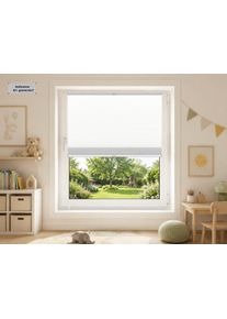 Wabenplissee Indeko "Indeko Wabenplissee Simply Fix wei&szlig;", wei&szlig;, wei&szlig;, B:60cm H:130cm, Plissees, Wabenplissee