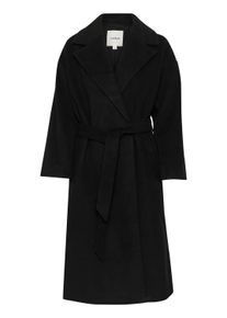 Wintermantel Soaked in Luxury "Damen Jacke SLRubie", Damen, Gr. XS, schwarz, Obermaterial: 80% Polyester PES. 20% Viskose CV., M&auml;ntel Wintermantel