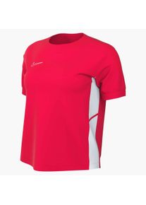 Trainingsshirt Nike "Nike Academy Women's Dri-FIT Soccer Top", Damen, Gr. XS, bright crimson, bright crimson, wei&szlig;, Obermaterial: 100% Polyester, Shirts Trainingsshirt, f&uuml;r Fu&szlig;ball und sportliche Aktivit&auml;ten, schnell trocknend