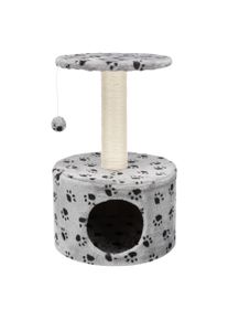Trixie Junior Kratzbaum Toledo (61 cm, Grau), Katzenbaum