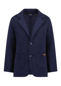 Sweatjacke Blue Seven "festliches Jackett", Jungen, Gr. 134, 5900, nachtblau, 80% Baumwolle, 20% Polyester, normal normal, V-Ausschnitt, normaler Saum, Sweatjacken Sweatjacke