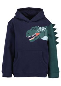 Hoodie Blue Seven "Hoodie", Jungen, Gr. 128, blau (5901, nachtblau), 100% Baumwolle, normal normal, Rundhals, gerader Abschluss, Sweatshirts Hoodie