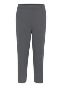 Marlene-Hose Kaffe "Damen Anzughose KASAKURA", Damen, Gr. 32, N-Gr, schwarz (schwarz oyster), Obermaterial: 77% Polyester PES. 18% Viskose CV. 5% Elasthan EL., Hosen Marlene-Hose