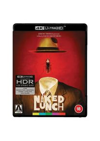 Arrow Video Naked Lunch 4K UHD (Blu-ray) (2023) (Region Free) (Blu-ray Player, DVD Player), Blu-ray Player + DVD Player