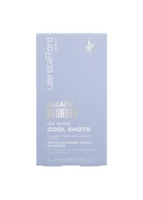 Lee Stafford, Haarfarbe, Bleach Blondes Ice White Cool Shots 4 x 15 ml (Eisweiss)