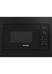 Siemens Einbau-Mikrowelle "BF523LMB3/BF523LMW3", schwarz, B:49,5cm H:38,2cm T:33,5cm, Mikrowellen, 38 cm hohe, 50 cm breite Einbau-Mikrowelle mit 7 Automatikprogrammen, Einbau-Mikrowelle