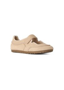 UGG Australia Ballerina UGG "W QUILL MARY JANE", Damen, Gr. 9 (40), sand, Veloursleder, Schuhe Ballerina, Halbschuh mit Ziern&auml;hten und Logopr&auml;gungen, sporty Mary Jane