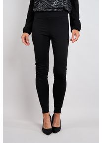 Leggings Seidel Moden, Damen, Gr. 36, N-Gr, schwarz (99,schwarz), Single Jersey, Obermaterial: 65% Viskose, 30% Nylon, 4% Elasthan, 1% sonstige Fasern, unifarben, figurbetont lang, Hosen Leggings, MADE IN GERMANY